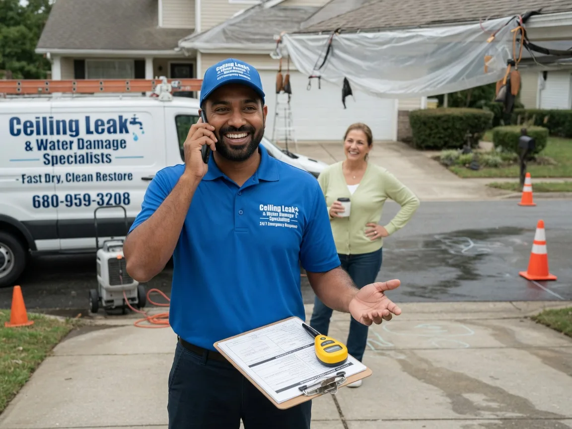 Ceiling Leak Cleanup Craigsville, VA FAQs